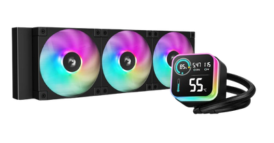 Водяне охолодження Deepcool LQ360 ARGB Black (R-LQ360-BKLSMW-G-1)