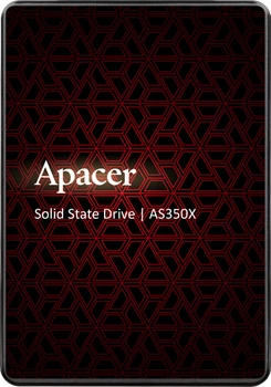 Накопичувач SSD Apacer AS350X 2TB 2.5" 7 мм SATAIII 3D NAND (KST-AP2TBAS350XR-1)