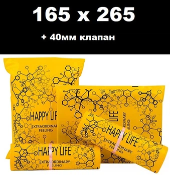 Кур'єрський пакет Hello! Little bear 165 х 255 + 40 клапан