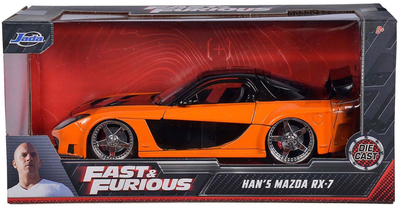 Колекційний автомобіль Simba JADA F&F Mazda RX-7 1:24 (4006333098208)