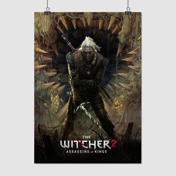 Постер Відьмак 2: Убивці королів, Witcher 2, A3 42×30 см (id0981)