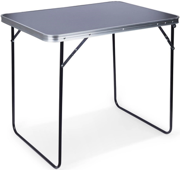 Stół turystyczny Vilde 489180 składany 80 x 60 x 70 cm Szary (5904316457846)