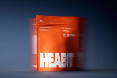 Функціональний напій HEABIT Start Kit: 1 паковання, пляшка та ложка, 360 грамів