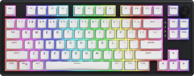 Клавіатура дротова Hator Skyfall 80 MAG ULTRA 8K USB White/Black (HTK1880)