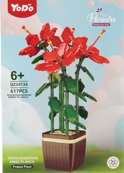 Конструктор Mega Creative Flowers 617 елементів QZ24134 (5907414303817)