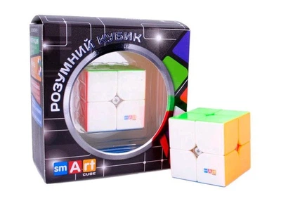 Розумний Кубик 2х2 Фірмовий Магнітний без наліпок (Smart Cube 2x2 Magnetic Stickerless) (SC205)