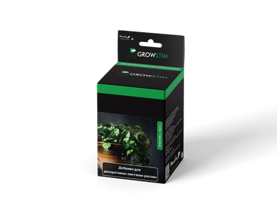 Удобрение Plantin Growstim Rougevert для декоративно лиственных растений Шоубокс 50 стиков (4820288920113)