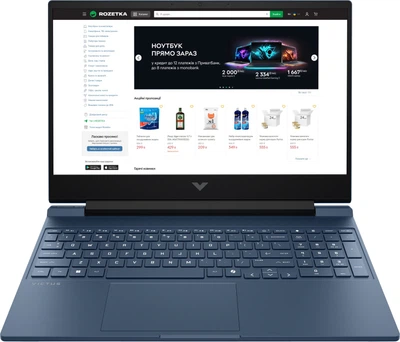 Ноутбук HP Victus Gaming 15-fb3066ua (C9RV7EA) Performance Blue