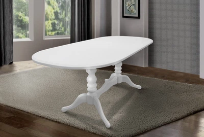 Обеденный стол Авангард Вавилон 1500(1900)х900х760 мм Белый (GAА0020673)