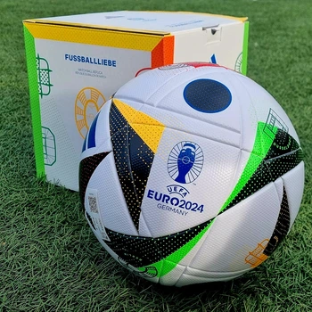 Мяч футбольный Adidas EURO24 Fussballliebe League BOX IN9369 размер 5