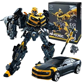Коллекционная фигурка Трансформер Bumblebee Chevrolet Camaro Hornet Black Version Transformers черный Бамблб