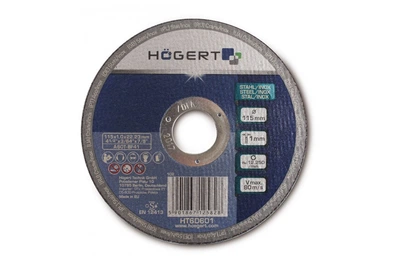 Відрізний диск для металу 230x1.0x22.23 мм Hogert артикул HT6D604