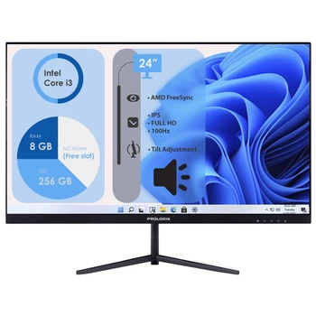 Моноблок 24" мини ПК HP/Prologix ProDesk 600 G3 s1151 Core i3-6100T 8GB SSD256GB