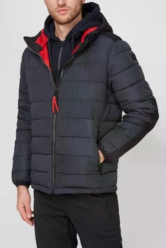 Мужская куртка-пуховик CMP MAN JACKET FIX HOOD 31K2737-U911 р.48 M