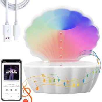 Увлажнитель воздуха с RGB-подсветкой и Bluetooth, USB (Y17) / Увлажнитель-ночник с антигравитационным эффектом