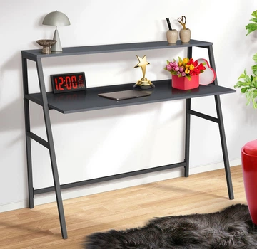 Стіл AMF Mont Blanc 1250х550х1027Н чорний/ антрацит (221547)