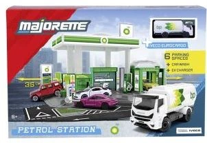 Zestaw do zabawy Majorette Stacja benzynowa bp + 1 pojazd Y3996 (3467452077177)
