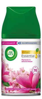 Сменный аэрозольный баллон к Air Wick Freshmatic Магнолия и цветущая вишня, 250 мл