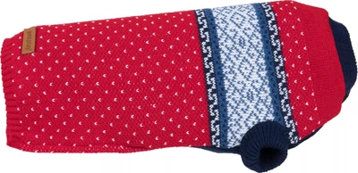 Светр для собак Amiplay Bergen 23 см Червоний (5907563275829)