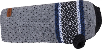 Sweter dla psów Amiplay Bergen 28 cm Szary (5907563299450)