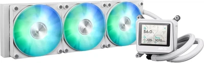 Система водяного охолодження Asus MAX Gaming LC 360 ARGB LCD White (90RC01G2-B0EAY0)