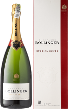 Шампанське Champagne Bollinger Special Cuvee біле брют 1.5 л 12% у подарунковій коробці (3052853075954)