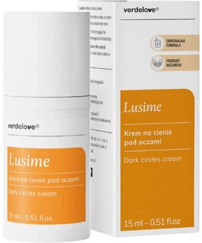 Krem na cienie pod oczami Verdelove Lusime 15 ml (5903689118224)