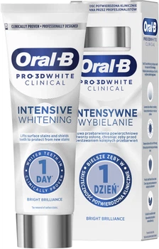 Зубна паста Oral-B Pro-3D White Clinical Intensive Whitening Яскравий блиск 75 мл (8700216922807)