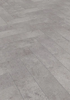 Ламинат kronotex herringbone herringbone 4739 zement beton светло - серый 8 мм 32 класс французская ёлка