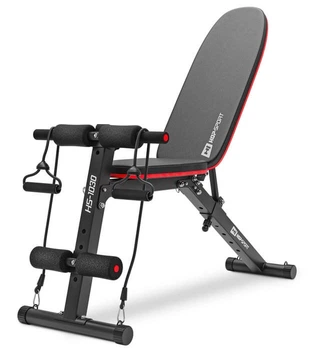 Лава тренувальна Hop-Sport HS-1030 з фіксатором для ніг для преса універсальна