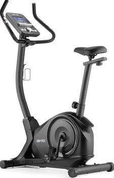 Велотренажер Gymtek XB3000 черный. Электромагнитный, до 130 кг, 12 программ, для дома, кардио