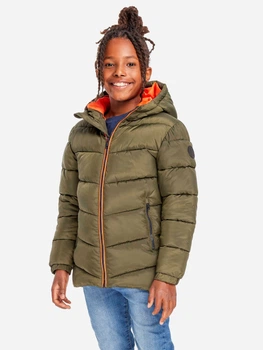 Дитяча демісезонна куртка для хлопчика Minoti 15coat 18 39588JNR 92-98 см Хакі (5063025231557)