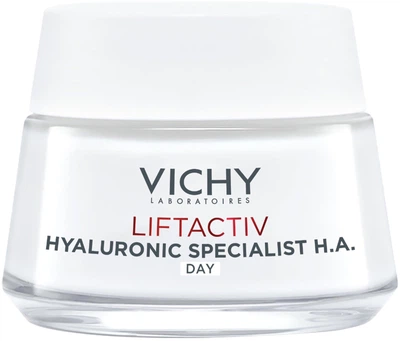 Розгладжуючий крем Vichy Liftactiv Hyaluronic Specialist H. A. для корекції зморшок сухої шкіри обличчя 50 мл (3337871328801)
