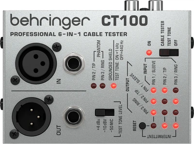 Кабельний тестер Behringer CT100 (SUP_as99)