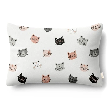 Дитяча наволочка Cosas Playful Cats Фланель 40x60 см (4822052498415)