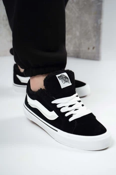 Кеды мужские Fashion черные зимние на меху 346872_44 (27.5 см)