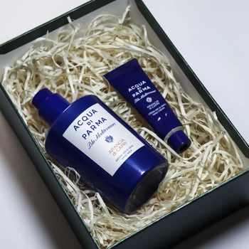 Подарочный набор косметики Acqua di Parma (Blu Mediterraneo Arancia di Capri) 2 в 1
