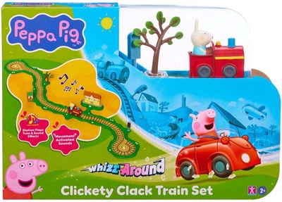 Ігровий набір Peppa Pig Whiz Around Модульна колія для транспортних засобів (6097015922995)