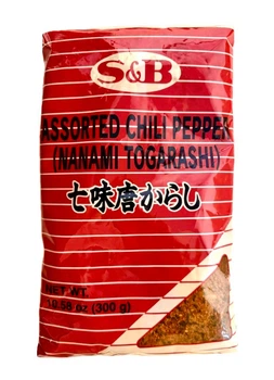 Приправа суміш перців Шичімі тогараші Shichimi Togarashi 300г S&B