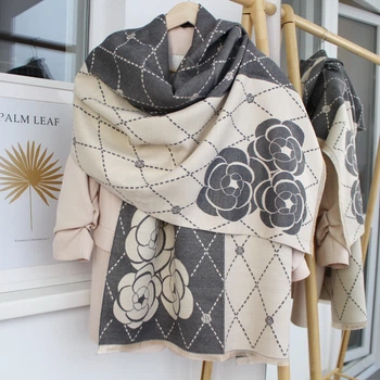 Кашеміровий шарф "Ромб" Cashmere 102013