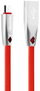 Кабель 1м Awei CL-96 Micro USB Red