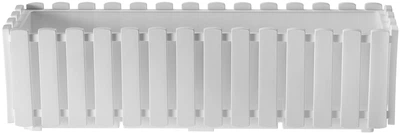 Skrzynia balkonowa Kadax Glifada 58 x 18 x 16.5 cm Biała (K8031)