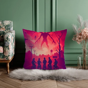 Подушка Очень странные дела / Stranger things 35х35 см-2