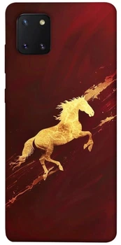 TPU чехол Demsky Gold Splash для Samsung Galaxy Note 10 Lite (A81)