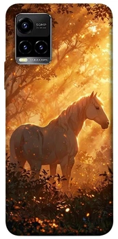 TPU чехол Demsky Magic forest Horse для Vivo Y21 / Y33s