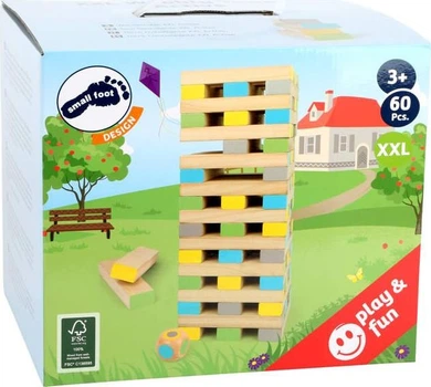 Настільна гра Small Foot Вежа Jenga XXL дерев'яна для дітей (4020972120274)