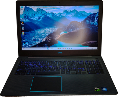 Ігровий ноутбук Dell G3 3579 15.6" i7-8750H 6-ядер, GTX 1050Ti, 16GB DDR4, 256Gb NVME + 2TB HDD Refurbished