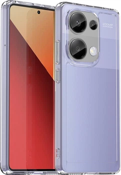 Силиконовый чехол Space Xiaomi Redmi Note 14S (прозрачный) (42265)