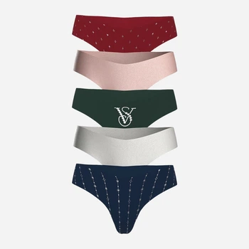 Набір трусиків танга жіночих Victoria's Secret 855795860 S 5 шт Різні кольори (1159849704)