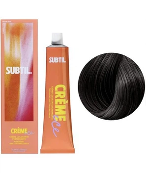 Устойчивая краска Subtil для волос Creme Permanent Hair Color 4 Шатен 60 мл